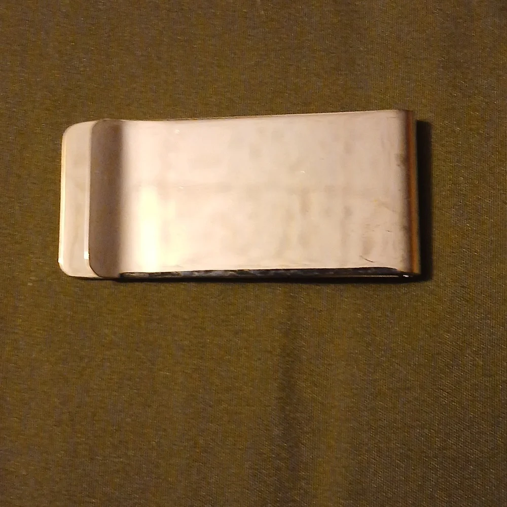 Silver Colored Money Clip